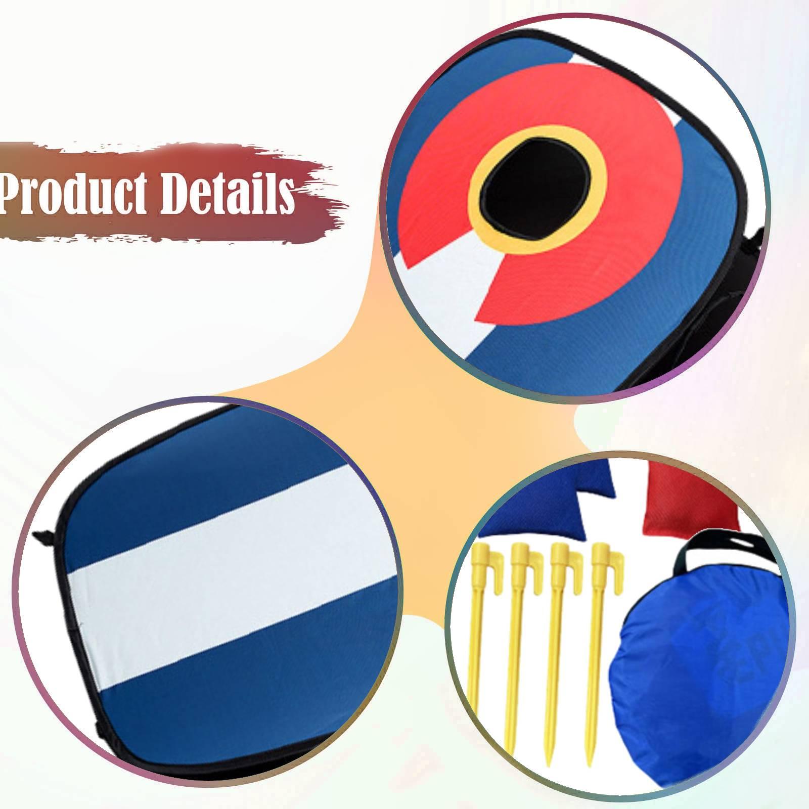 Cornhole Board Set - Gra w rzucanie fasolką, plansza do
