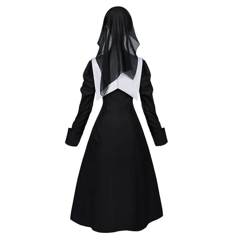 Party Games Crossplay - Kostium zakonnicy na Wielkanoc, Halloween, cosplay,