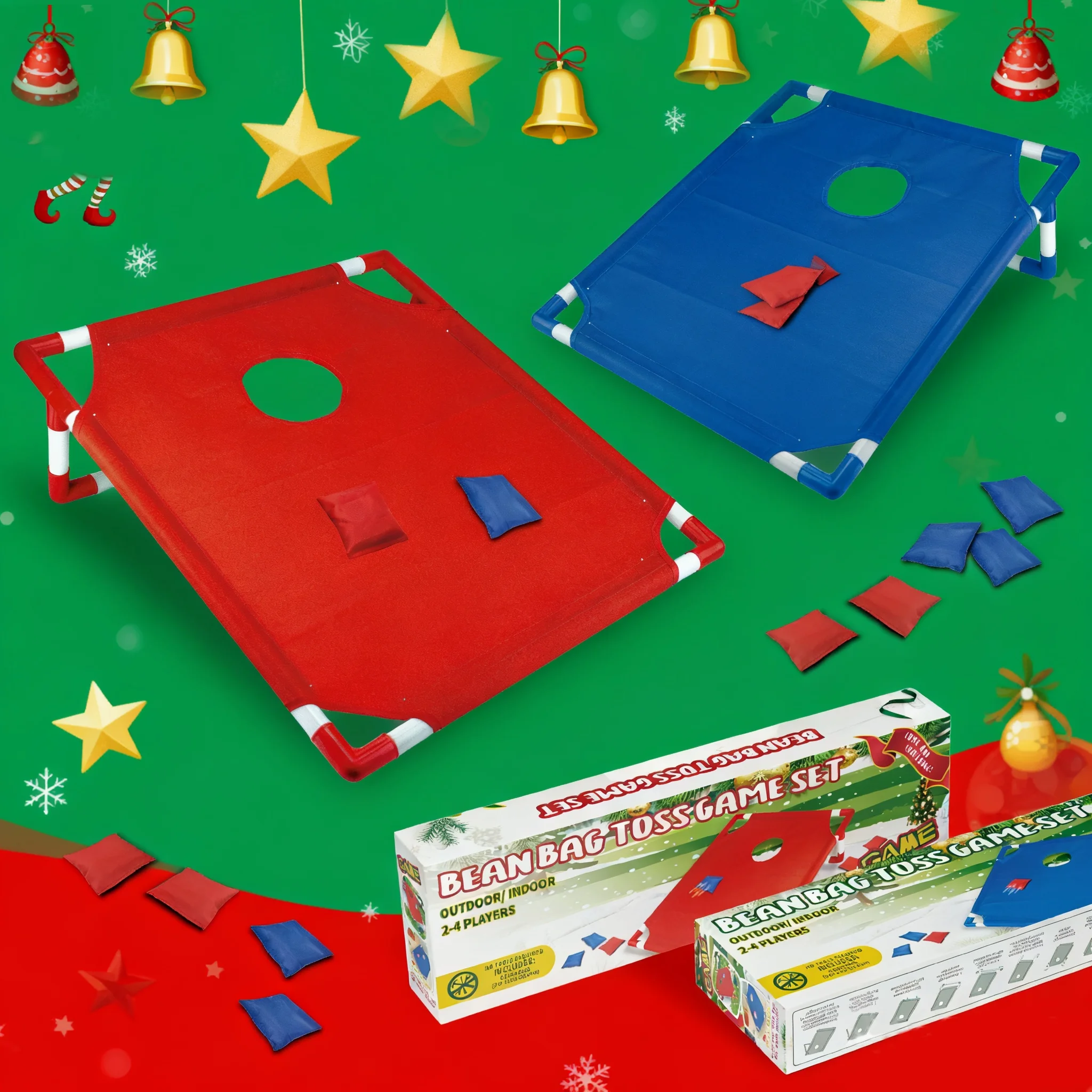 Cornhole Board Set - Przenośny zestaw do gry w cornhole