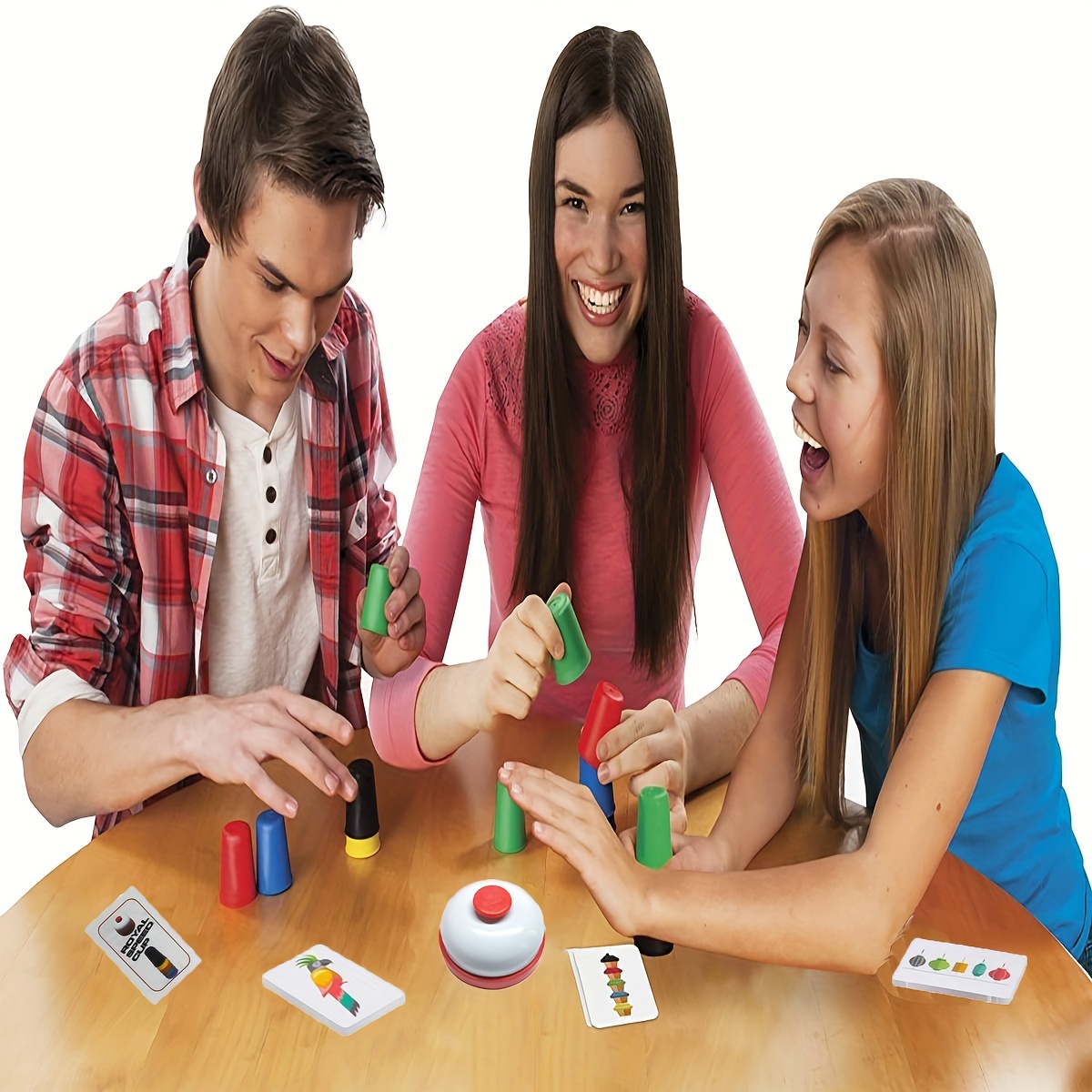 Quick Games Party - Gra w układanie kubeczków, szachownica z