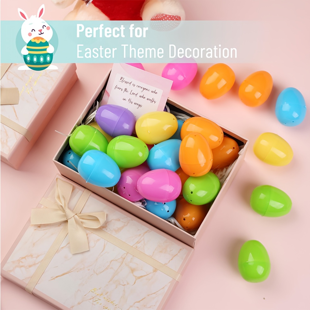 Party Games Easter Egg - 100 SZT. Plastikowe Jajka Wielkanocne Wypełnialne