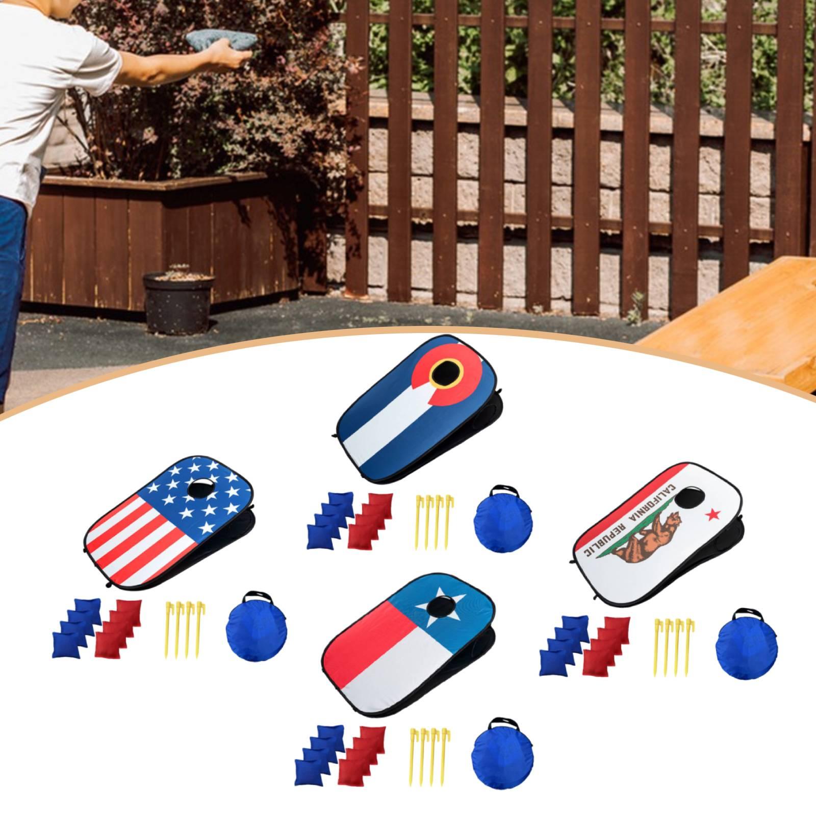 Cornhole Board Set - Przenośny zestaw do Corn Hole z