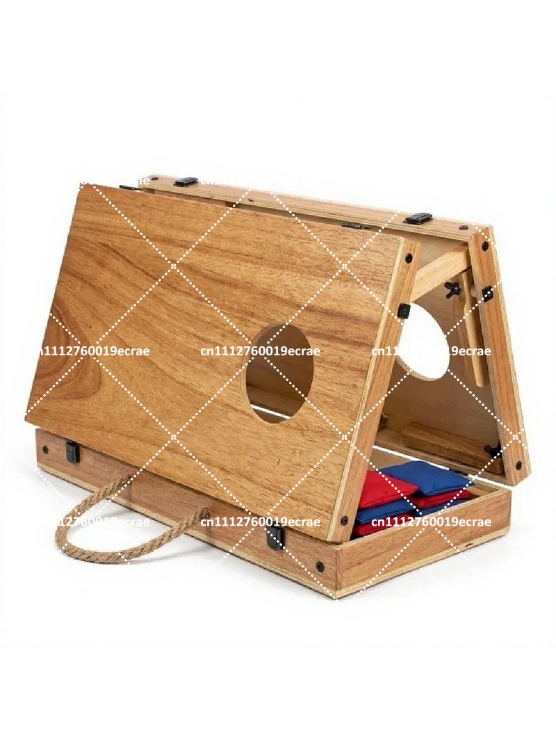Cornhole Board Set - Wysokiej jakości drewniany składany zestaw do