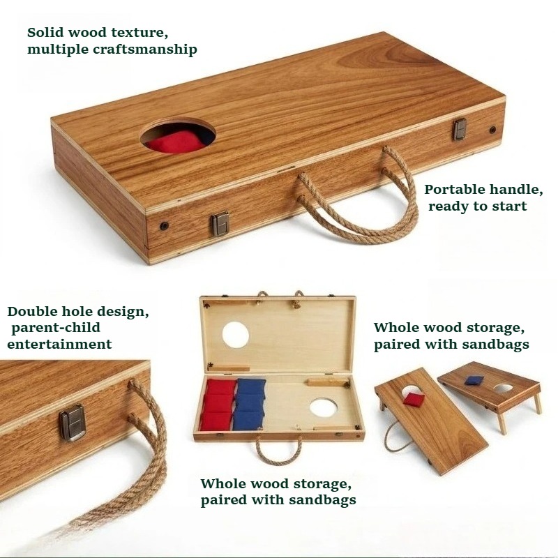 Profesjonalny, składany zestaw – Cornhole Board Set recenzja i cena