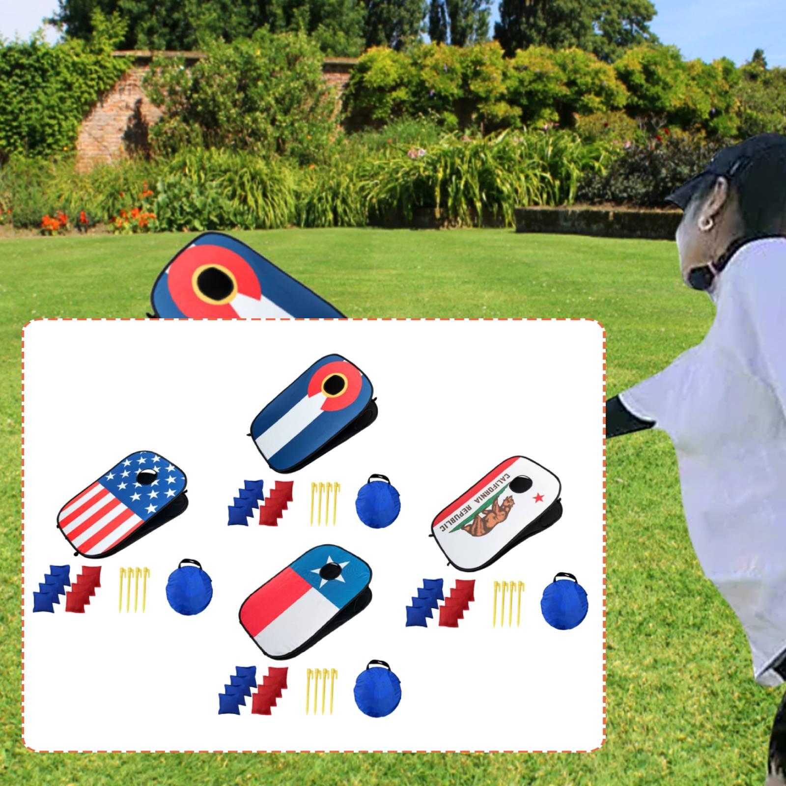 Gra w rzucanie fasolką, plansz – Cornhole Board Set recenzja i cena