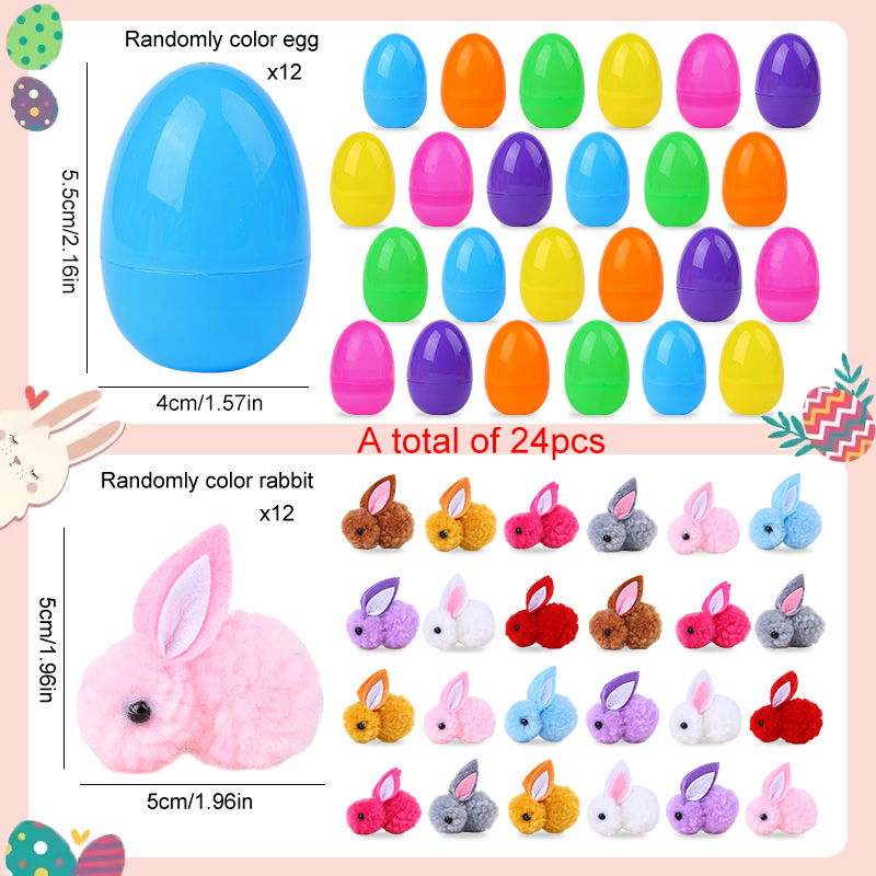 24 szt. Urocze jajka wielkanoc – Party Games Easter Egg recenzja i cena