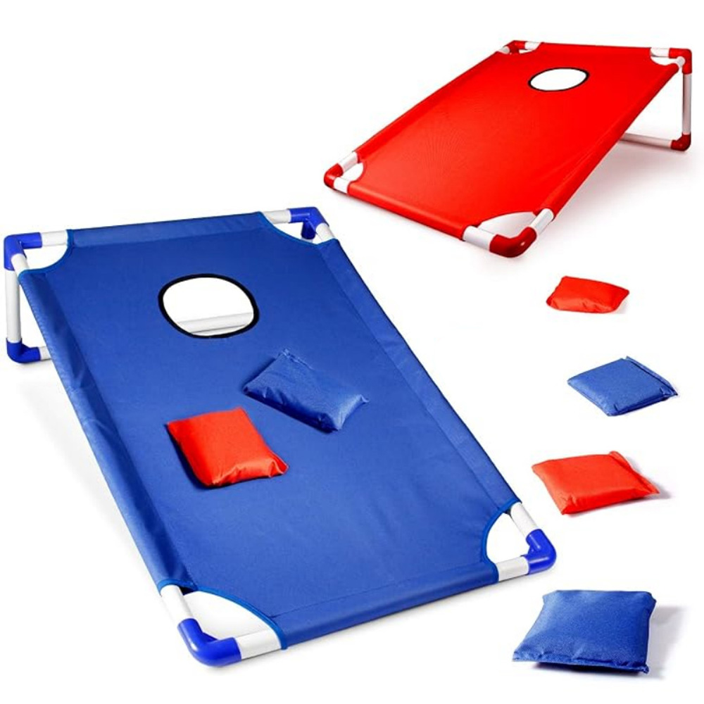 Przenośny zestaw Cornhole z 1  – Cornhole Board Set recenzja i cena
