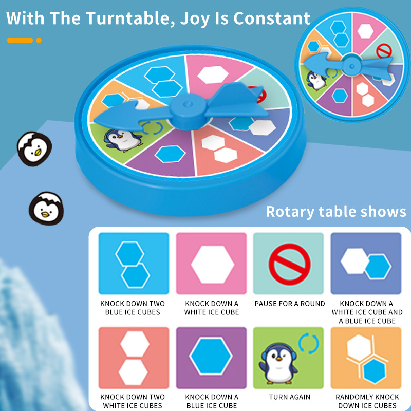 Mini Ice Breaking Penguin frog – Party Games Jogos recenzja i cena