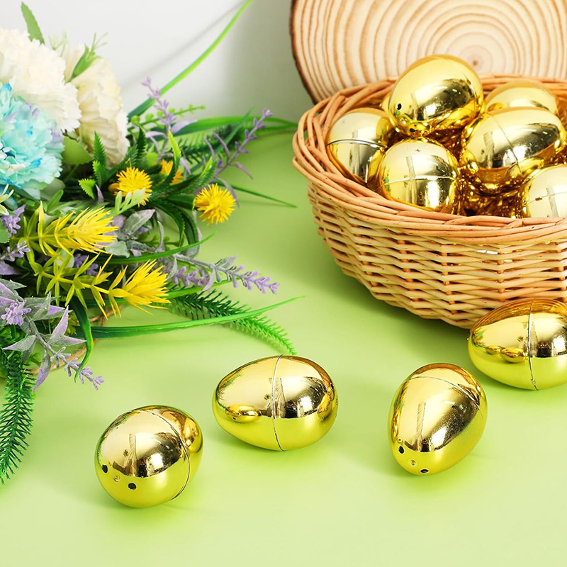 6-24 szt. Złote Jajka Wielkano – Party Games Easter Egg recenzja i cena